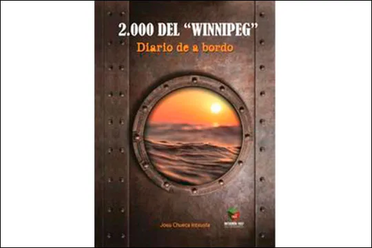 Presentación del libro "2.000 del Winnipeg: Diario de a bordo" del historiador Josu Chueca