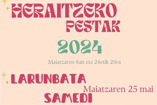 Heraitzeko Festak 2024: IXTAKLOK + GUDA DANTZA + XIBEROOTS
