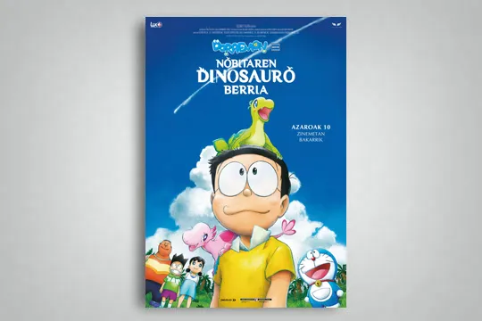 "Doraemon: Nobitaren dinosaurio berria" (Azpeitia)