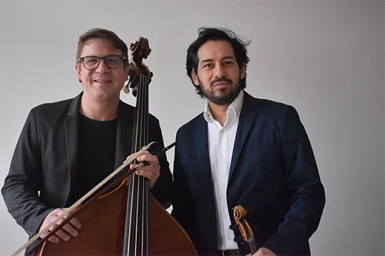 CICLO DE CÁMARA DEL PRINCIPAL: Ander Perrino (contrabajo) + Rodrigo Bauzá (violín)