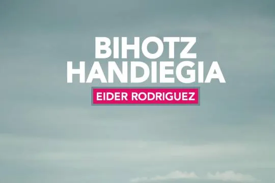 Club de lectura: Club de cuento y realto corto: "Bihotz handiegia" (Eider Rodríguez)