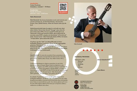 Festival Internacional de Guitarra de Hondarribia 2024: Fabio Montomoli