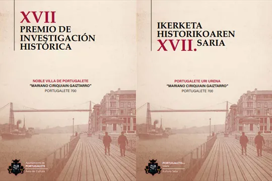 XVII Premio de Investigación Histórica de Portugalete "Mariano Ciriquiain Gaiztarro" - Portugalete 700