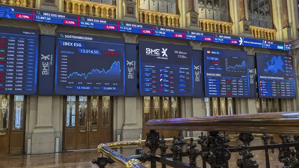 Desplome de las bolsas europeas tras la amenaza arancelaria de EEUU