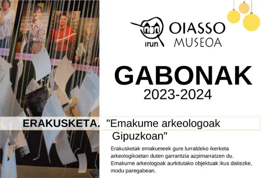 2023ko Gabonetako egitaraua Oiasso Erromatar Museoan