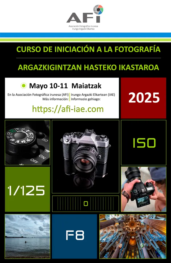 CURSO DE INICIACIÓN A LA FOTOGRAFÍA
