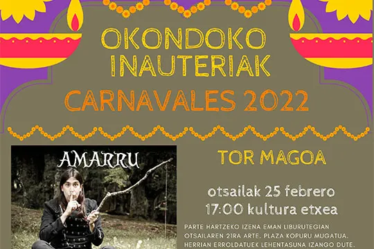 Programa de Carnavales de Okondo 2022