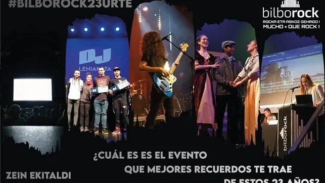 Bilborock cumple 23 años e invita a los jóvenes a recordar en redes sociales sus mejores momentos en la sala bilbaína