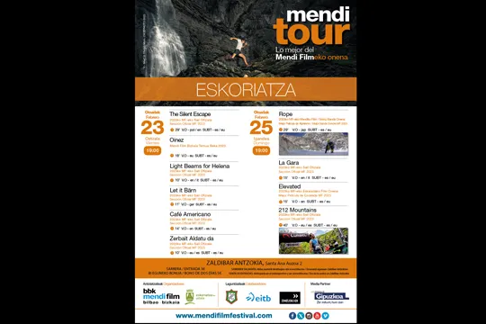 Mendi Tour 2024: Eskoriatza (2023ko Mendi Film-eko onena)