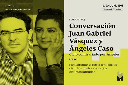 Ángeles Caso eta Juan Gabriel Vásquezen arteko elkarrizketa
