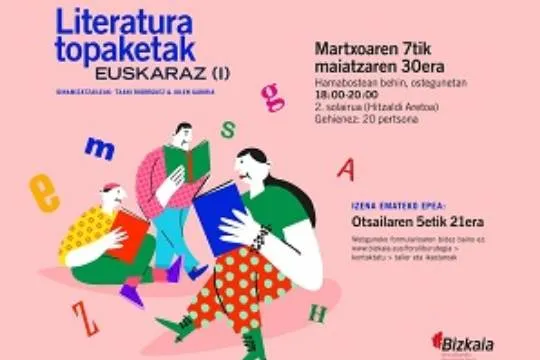 Encuentros literarios en euskera 2024 (I): "Lurraz beste" (Garazi Arrula Ruiz)