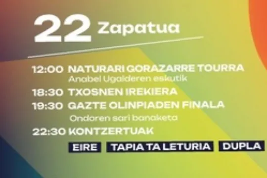 Fiestas de Arrasate 2024: EIRE + TAPIA ETA LETURIA + DUPLA