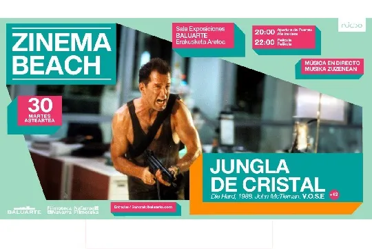 Zinema Beach 2024: "Jungla de cristal "