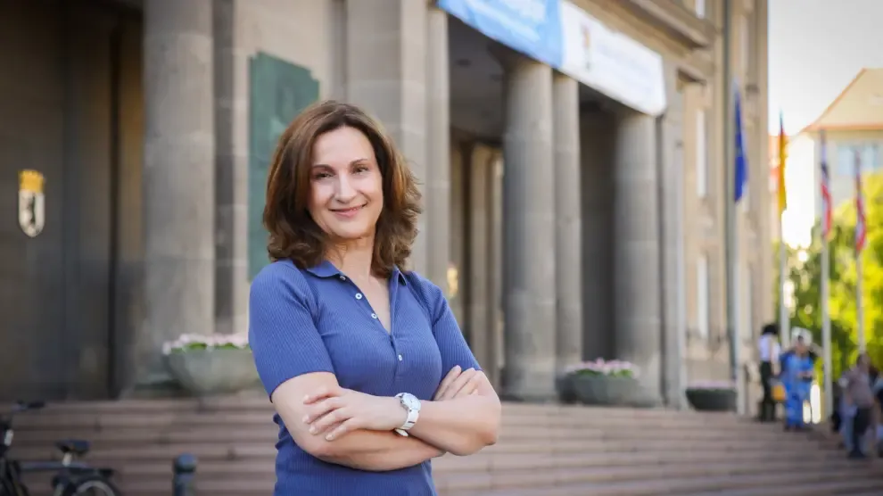 Un paseo con Paloma Sánchez-Garnica por el Berlín de ‘Victoria’, la novela con la que ganó el Premio Planeta 2025