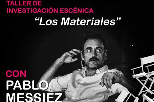 "Los materiales", curso impartido por Pablo Messiez