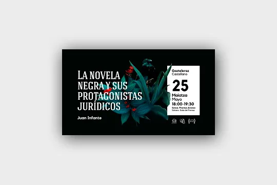 "La novela negra y sus protagonistas jurídicos"