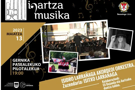 Igartza Musika 2023 zikloa (urtarrila-ekaina): ISIDRO LARRAÑAGA AKORDEOI ORKESTRA