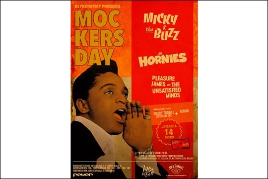Mockers Day 2023: MICKY & THE BUZZ + THE HORNIES + PLEASURE JAMES and THE UNSATISFIED MINDS