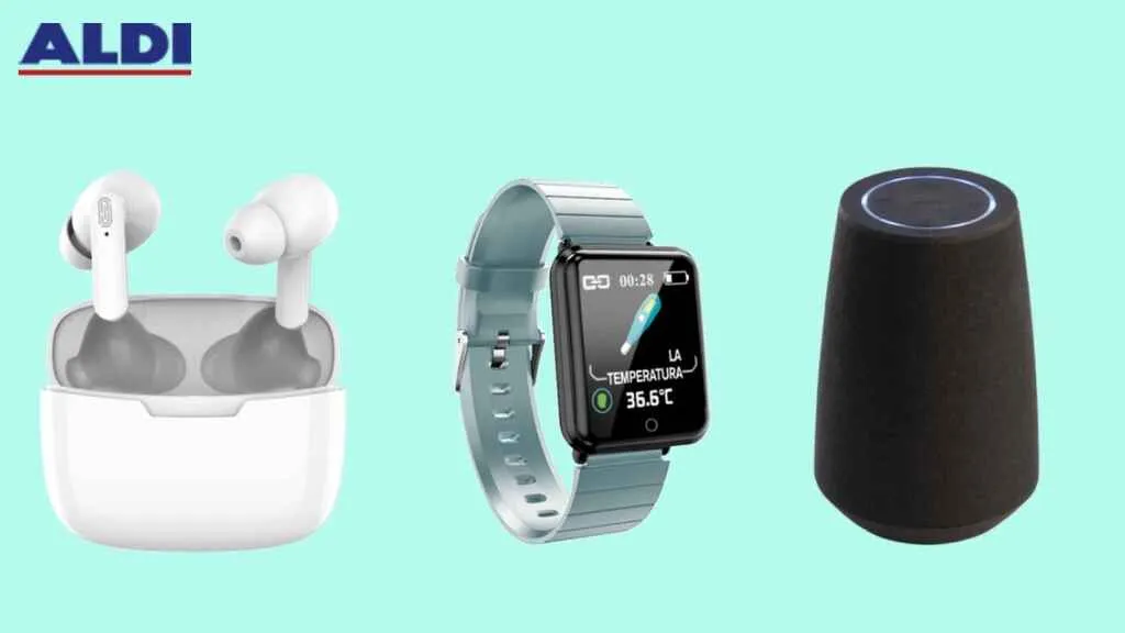 Chollos de Aldi en electrónica: sus 'AirPods', smartwatch, altavoces y más