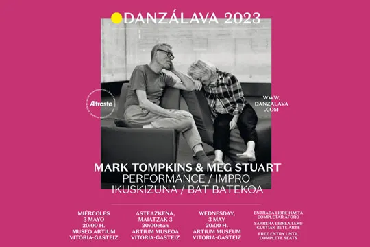 danzalava 2023: Performance MARK TOMPKINS & MEG STUART