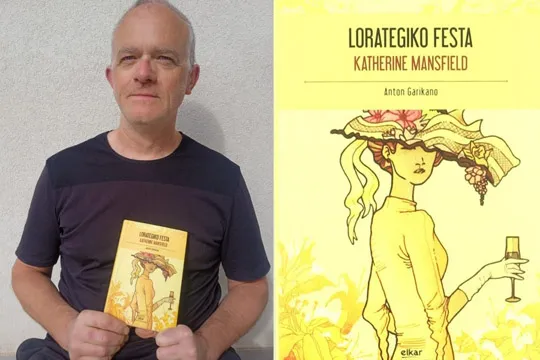 Tertulia literaria sobre el libro "Lorategiko festa" de Katherine Mansfield