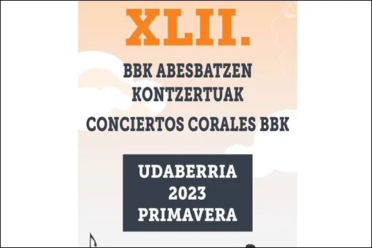 Conciertos Corales BBK 2023 (Derio)