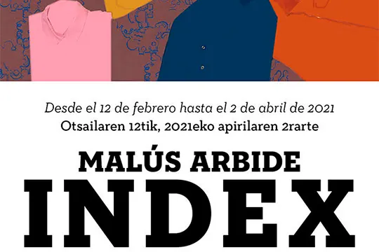 "Index", exposición de Malús Arbide
