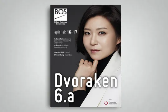 Bilbao Orkestra Sinfonikoa 2019-2020ko denboraldia: Dvoráken 6.a, Shiyeon Sungen eskutik
