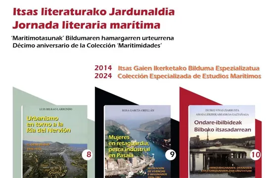 Jornada literaria marítima: "10º aniversario de la colección maritimidades"