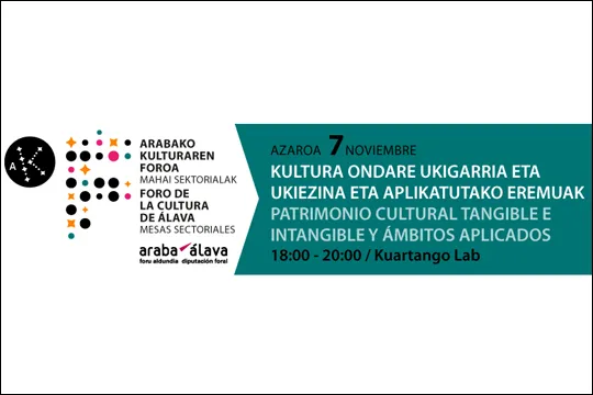 "Patrimonio cultural tangible e intangible y ámbitos aplicados"