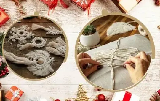 Taller de manualidades: Adornos navideños de macramé