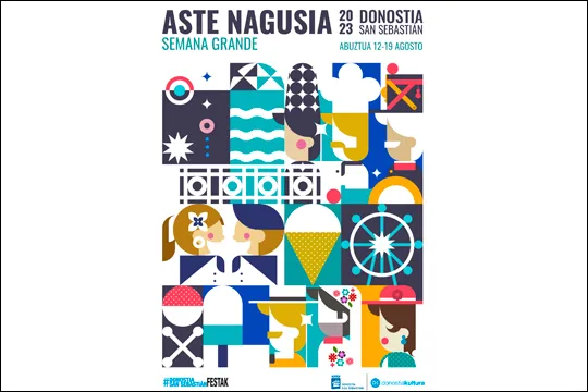 Programa Semana Grande de Donostia/San Sebastián 2023 (Donostiako Aste Nagusia 2023)