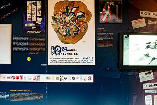 "#STMLoMás" (San Telmo Museoa): El testigo de la Korrika, realizado por Remigio Mendiburu