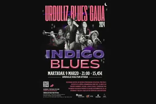 Urduliz Blues Gaua 2023: Indigo Blues