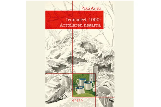 Durangoko Azoka 2023:  Pako Aristi "Irunberri, 1990: Arroilaren negarra" presentación del libro