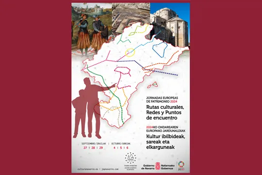 Programa Jornadas Europeas del Patrimonio 2024 en Navarra