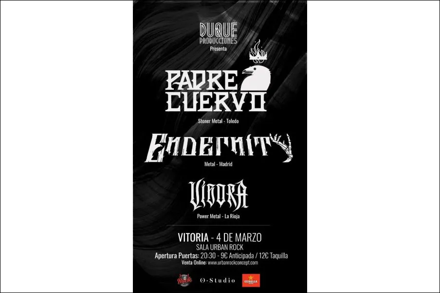 Padre Cuervo + Endernity + Vibora