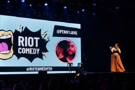 "Riot Comedy Fem"