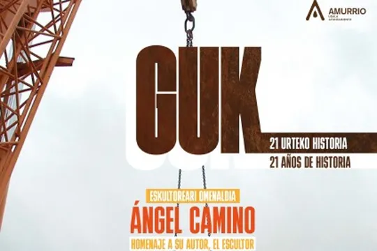 "Homenaje a Ángel Camino, escultor del GUK"