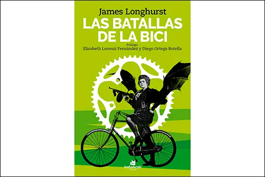 "Las batallas de la bici" liburuaren online aurkezpena, James Longhurst eta Laura Carasusán-ekin