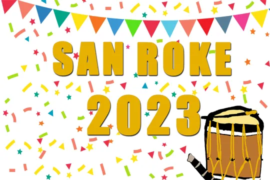 Programa Fiestas San Roque 2023 Buruntzan (Andoain)