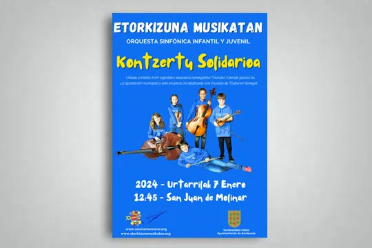 Concierto solidario: Etorkizuna musikatan