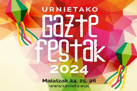 Programa de Fiestas de la Juventud de Urnieta 2024