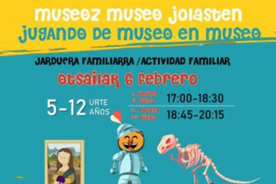 "Jugando de museo en museo", actividad familiar para conocer los museos de Vitoria-Gasteiz