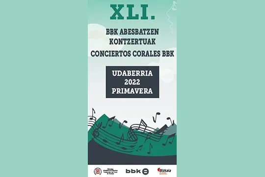 XLI CONCIERTOS DE PRIMAVERA BBK (Bilbao)