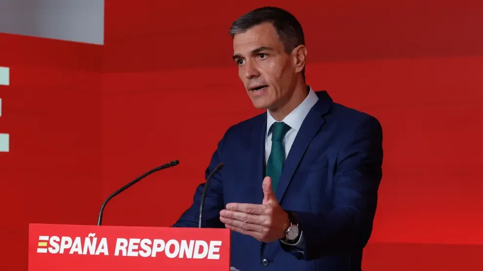 La frase de Sánchez en su comparecencia que se ha hecho viral: "Son las cinco y no he comido, creo que también es importante"