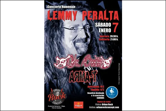 Homenaje a Lemmy Peralta: Dr. Crüe + Àrma-T