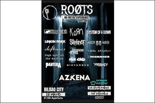 Roots: Nu-Metal experience tribute band
