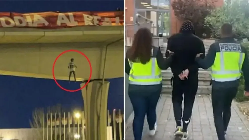 Penas de hasta 22 meses de cárcel para los ultras del Frente Atlético que colgaron un muñeco de Vinícius