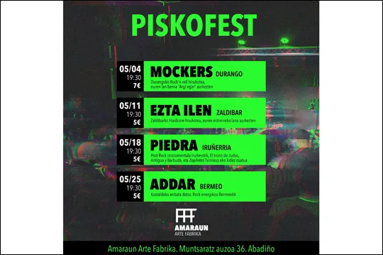 Piskofest 2023: Piedra